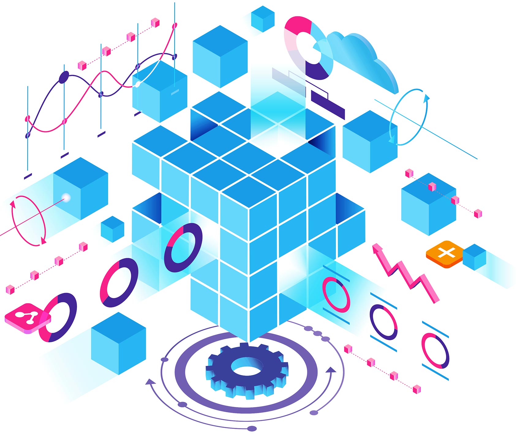 sme informatik Software-Engineering Key Visual für Referenzen