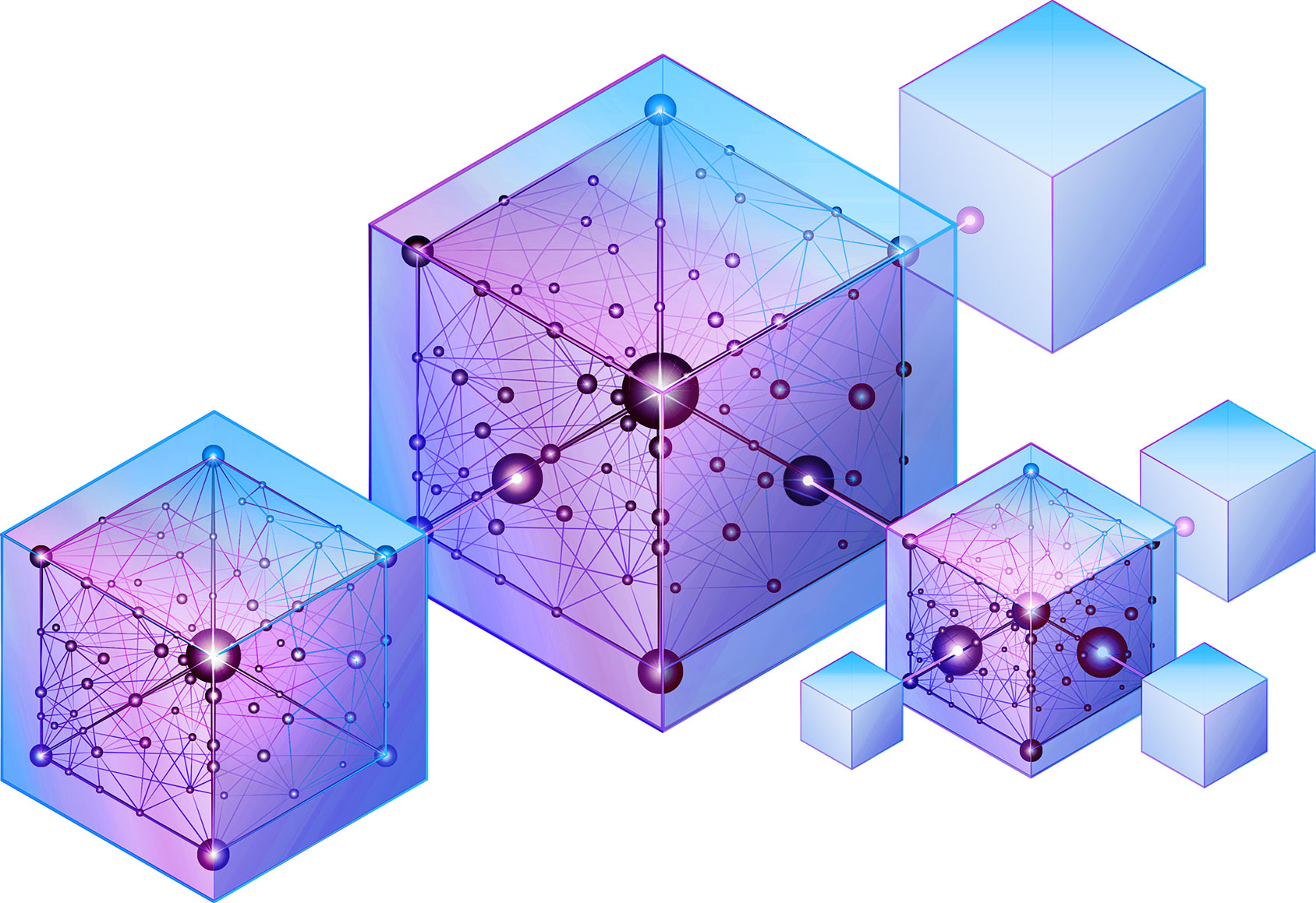 sme Key Visual Agile Softwareentwicklung auf weißem Untergrund für Methodik